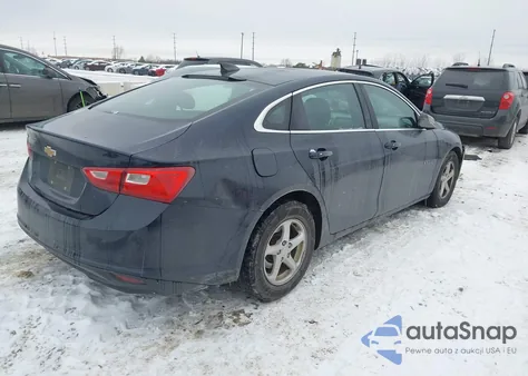 2017 Chevrolet Malibu Ls from USA, damaged, VIN 1G1ZB5ST2HF187586